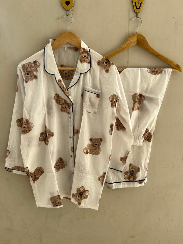 Ted bears summer cotton pj suit