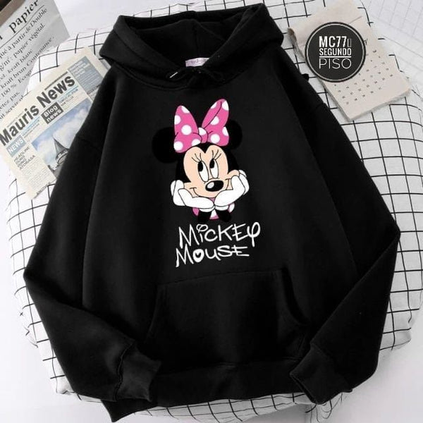 Black mickey mouse kangro hoodie
