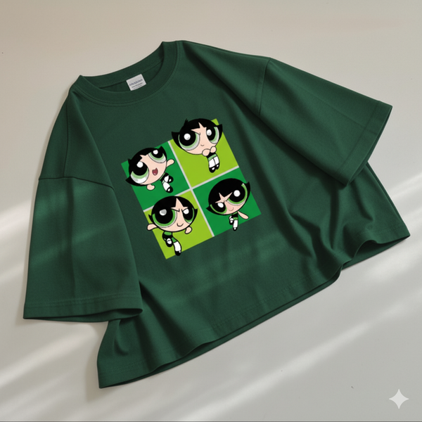 Buttercup oversize drop shoulder t-shirt