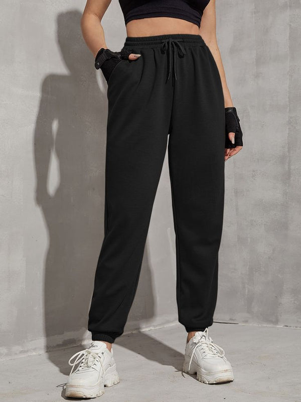 Black summers basic trouser