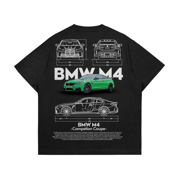 BMW M4 oversize drop shoulder t-shirt