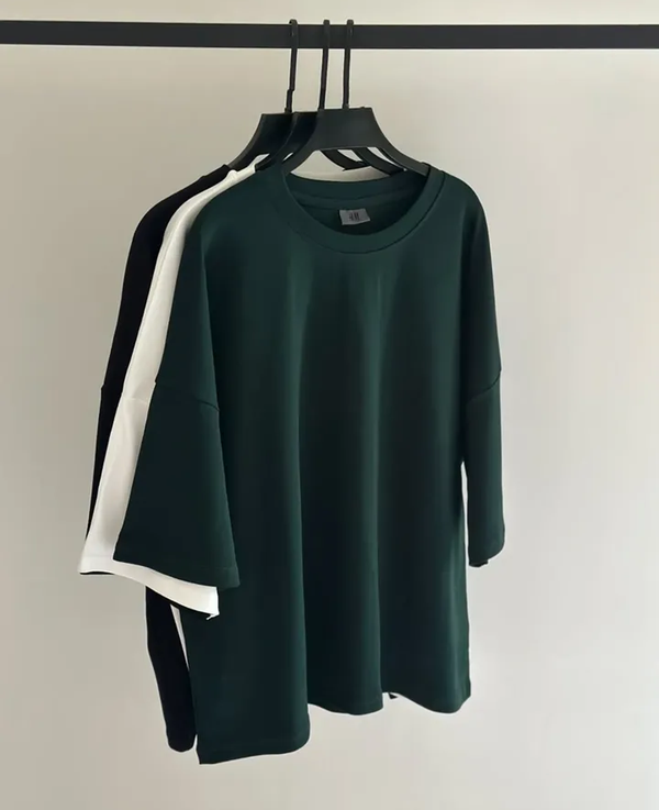 Pack of two oversize drop shoulder t-shirts