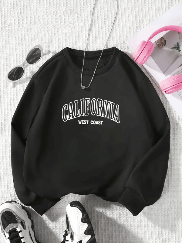 Black California sweatshirt