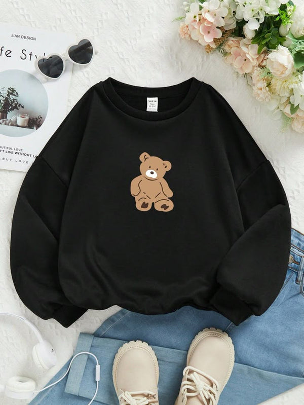 Black Ted bear sweatshirt