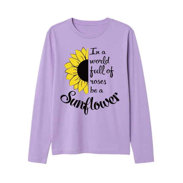 Sunflower full sleeves  t-shirt