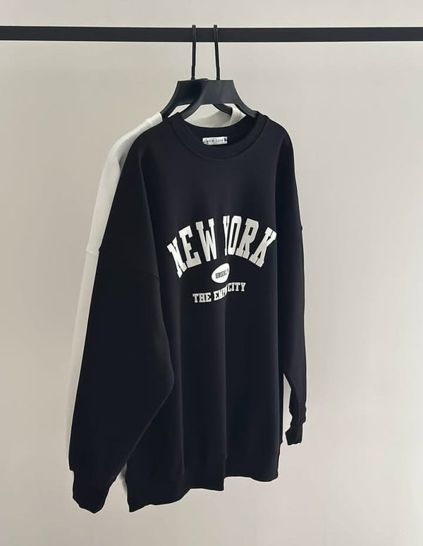 Black newyork sweatshirt