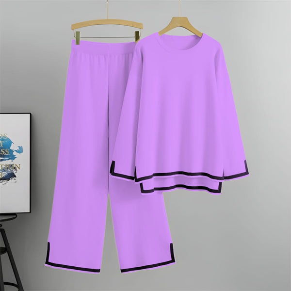 Lilac fleece coord set