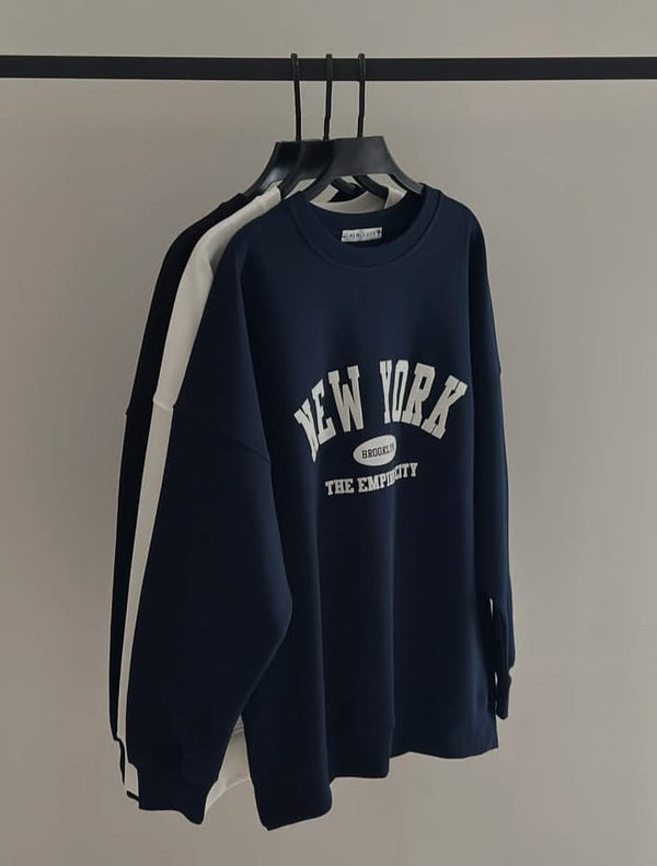 Navy blue newyork sweatshirt