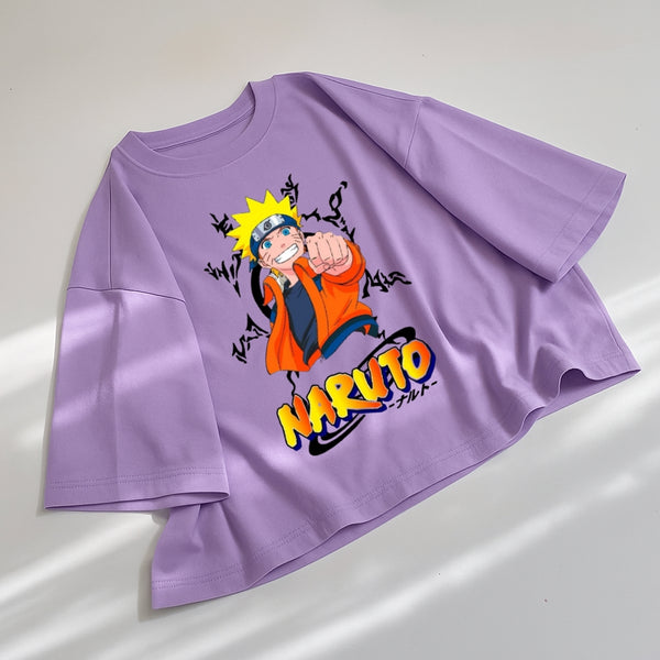 Naruto oversize drop shoulder t-shirt