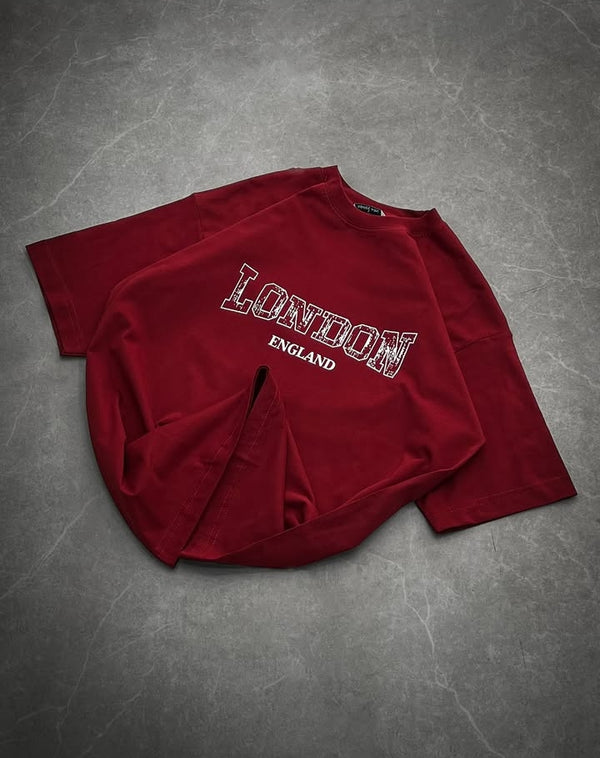 London oversize drop shoulder t-shirt